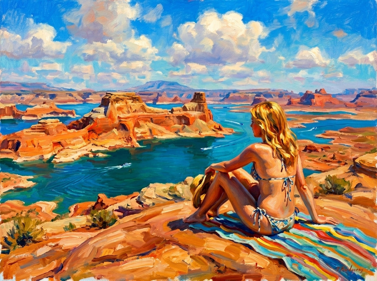 Ava's View of Lake Powell